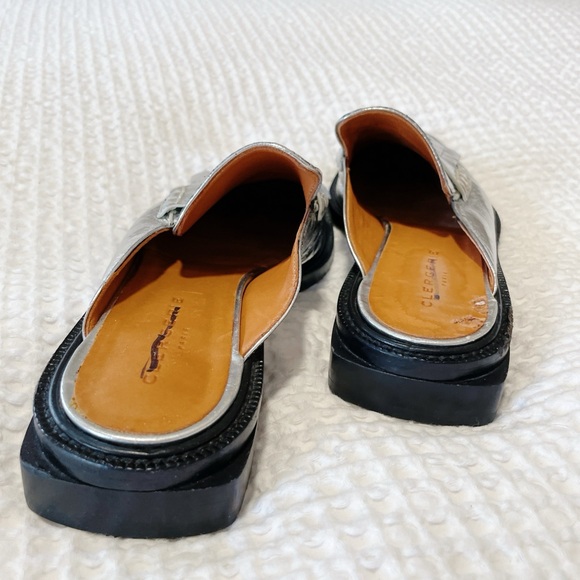 Clergerie Paris Metallic Loafers with Fringe Detail - Picture 10 of 10